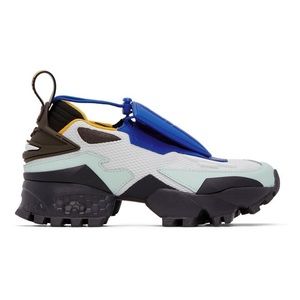 Pyer Moss/Reebok Blue Trail Fury Sneakers